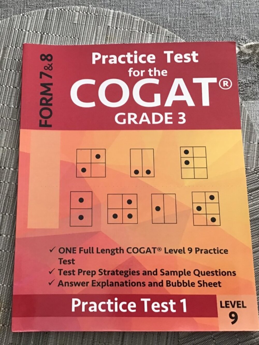 New COGAT Grade 3 Practice Test Book--Gifted Education